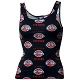 NCAA Detroit Pistons Ladies Navy Blue Maverick Lounge Tank Top (Large)