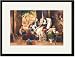 Black Framed/Matted Print 17x23, Returning Health
