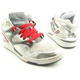 REEBOK Pump Omni Lite Basketball Shoes Silver Mens