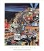 Sunset Over Sunset by Linnea Pergola. Art Print Poster 27 inches width by 33.75 inches height. Highest Quality Art Poster Print
