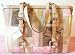Authentic COACH Signature Patchwork Gallery Pink/khaki Tote Handbag 13721