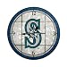 Seattle Mariners 12-Inch Art Glass Clock