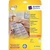 Avery Zweckform 4781 Universal-Etiketten, 97 x 42,3 mm, 25 Blatt/300 Etiketten, wei�
