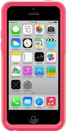 Otterbox Commuter Case Series for iPhone 5C - Retail Packaging - Candy Pink / Blaze Pink