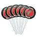 Komodo Dragon Cupcake Picks Toppers Decoration Set of 6