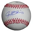 Oakland Athletics Jerry Blevins Autographed ROLB Baseball, Proof Photo