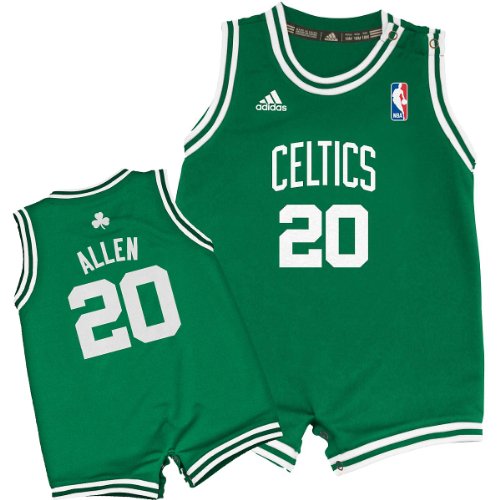 Adidas Boston Celtics Ray Allen Infant Revolution 30 Replica Road Jersey Infant 24 Months