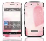 Glitter Heart Design Decal Skin Sticker for the BlackBerry Storm 9530 9500 Cell Phone