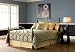California King Metal Bed with Frame - Bianca Contemporary Design in Espresso Finish