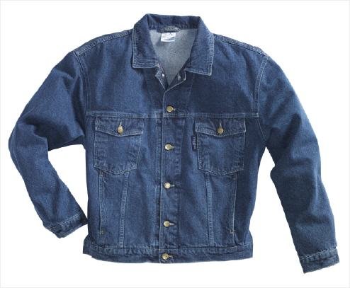 Pionier Jeans - Jacke mit Brusttaschen & Knopfverschluss (60/62 (XXL))