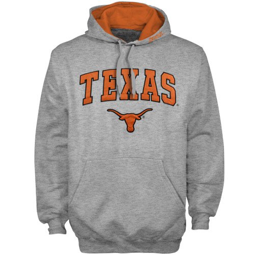 NCAA Texas Longhorns Ash Classic Twill Pullover Hoody Sweatshirt