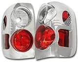 96 97 98 NISSAN PATHFINDER 97 98 99 00 01 02 03 04 INFINITI QX4 EURO CHROME ALTEZZA TAIL LIGHTS