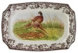 Spode Woodland Rectangular Platter- Pheasant 17- 1/2 inch L x 11- 1/2 inch W