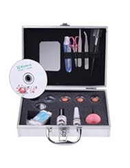Art and Craft Supply: Eyelashes Extension Kit Glue False Loose EyeLash Lashes Makeup Set with Silver Box Case Salon Tool - Zegui