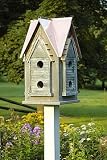 Copper Mansion Birdhouse