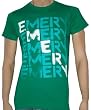 EMERY - Stencil - Green T-shirt