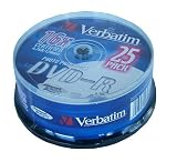 Produkt-Bild: Verbatim DVD-R Rohlinge 1x-16x photo ij printable 25er