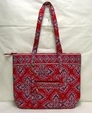 Vera Bradley New Villager Bag Frankly Scarlet