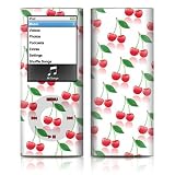 Cherry Design Protective Decal Skin Sticker for Apple iPod nano 4G (4th Generation) Player