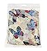 Demarkt® Chic Butterflies Print Chic Elegant Scarf -Beige White
