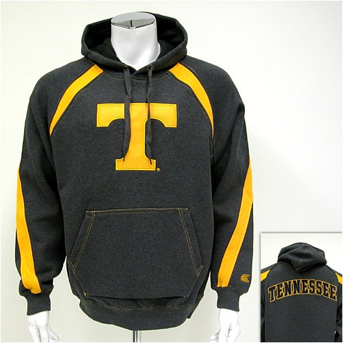 Buy Tennessee Volunteers Charcoal Varsity Hooded Sweatshirt by Colosseum
