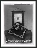Historic Print (L): --because somebody talked! / Yegley '43.