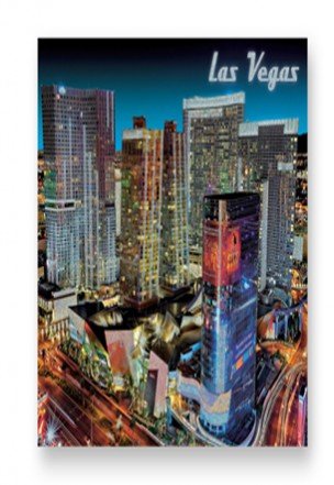 Modern Las Vegas 5x7 Postcard 25-Pack On Sale