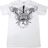Buy Guitar Hero Winged Axe Mens T-Shirt by Headline