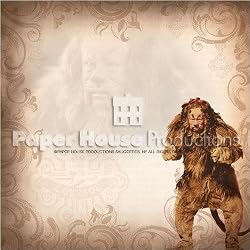 Wizard of Oz Scrapbooking Paper - New Cowardly Lion