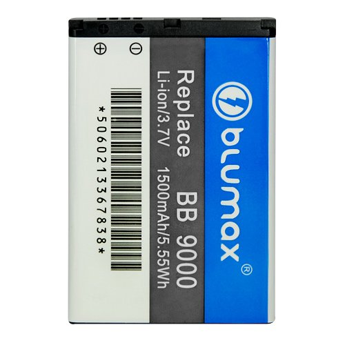 Blumax Li-Ion Akku f&uuml;r BlackBerry M-S1/BAT-14392-001/Bold 9000/9220/9030/9700/9780 (3,7V, 1500mAh)