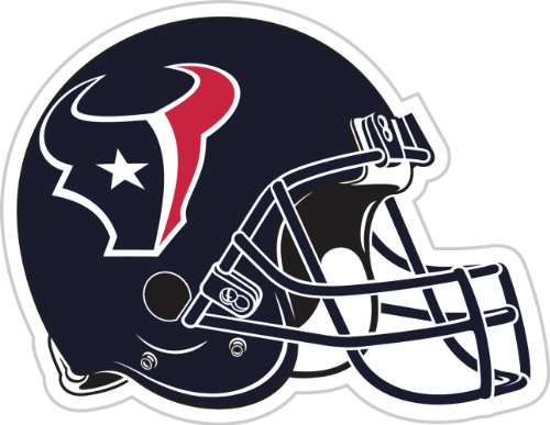 NFL Houston Texans 12-Inch Vinyl Helmet Magnet