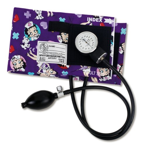 HealthPersonalCare: Prestige Medical Adult Sphygmomanometer, Betty Boop Purple Print