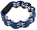 YMC Flower Shaped Ez Grip Tambourine 16 Jingles - Blue