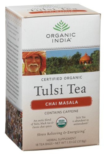 Organic India Tulsi Chai Masala, 19-Ounce Boxes (Pack of 6) by Masala Chai
