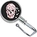 Skull Of Flowers Purse Hanger