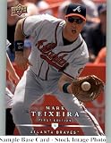 2008 Upper Deck First (1st) Edition #39 Mark Teixeira - Atlanta Braves (Baseball Cards)