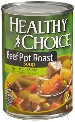Healthy Choice  Beef Pot Roast Soup, 15-Ounce Cans (Pack of 12)