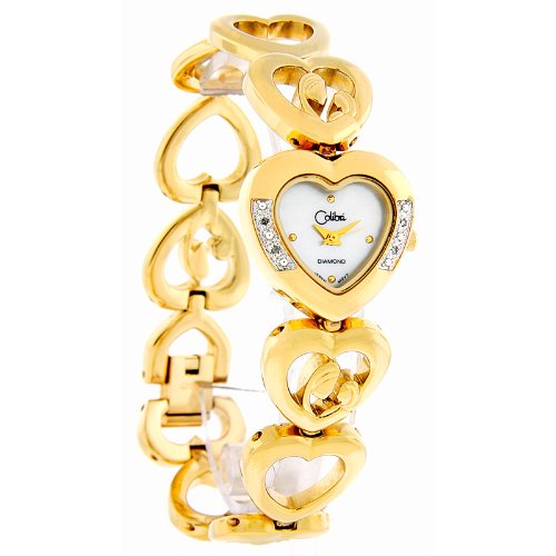 Colibri Mother’s Joy 4 Diamond Child Heart Bracelet Watch 301583302
