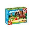 Playmobil - 5108 - Jeu de construction - Cheval et palefreni�re