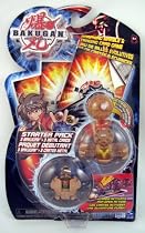 Bakugan Battle Brawlers Starter Pack Series 1: Brown (Translucent Marble, Reaper 450G, Tigrera)