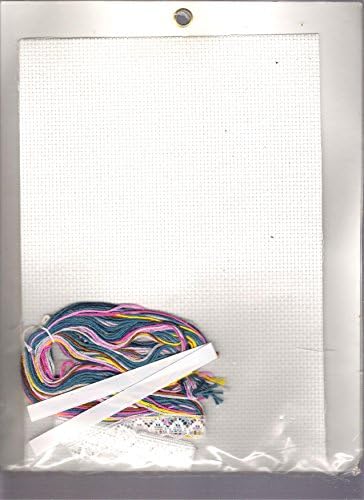 Vogart Crafts Angel Bunny Doorknob Hanging 9731a Counted Cross Stitch Kit