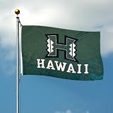 Hawaii Warriors Double-Sided 3x5 Flag