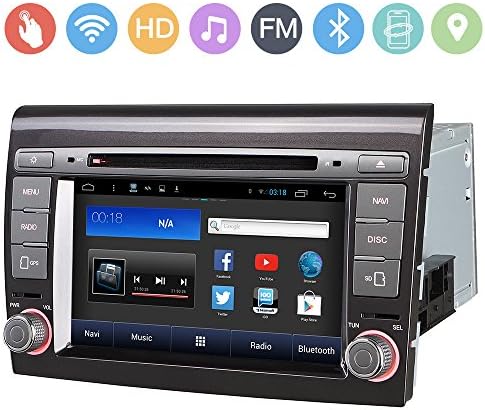 Audiosources Android4.4.4 Car DVD Player Gps Navigation with 8'' Big Screen Can-bus,Bluetooth,GPS,Input,RDS,Radio For Fait Bravo 2008-2011