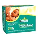 Pampers Baby Wipes Refills, Skin Soothing Moisture, Case Pack, Four - 216 Count Resealable Packages, 864 Total Wipes