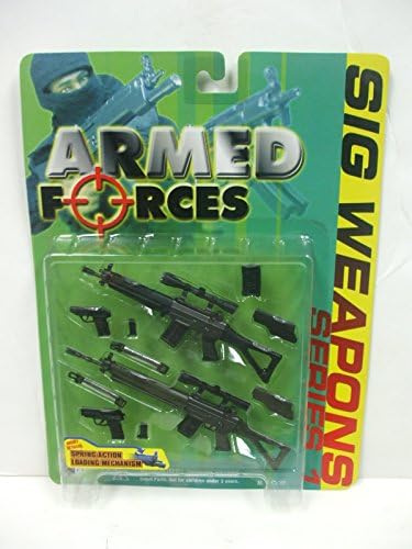 In Toyz Armed Forces - Sig Weapons Set Series 1 - For use with 12" / 1/6 Scale Figures