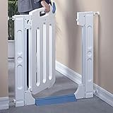 LA Baby Stop and Go Safety Gate System (White) (36"H x 44.9"W x 26.8"D)