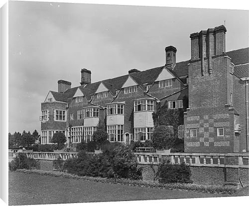 Canvas Prints of Avon Tyrrell House from Country Life Canvas Prints of Avon Tyrrell House from Country Life