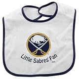 NHL McArthur Buffalo Sabres Infant White Little Fan Bib