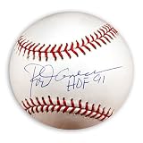 Mounted Memories Anaheim Angeles Rod Carew Autographed "HOF 91" Baseball (MLB)