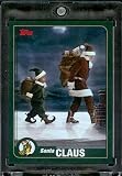 2007 Topps Santa Claus Baseball Card # 15 Santa'S Elves (2001 Design) / Shipped in a Protective Screw Down Display Case